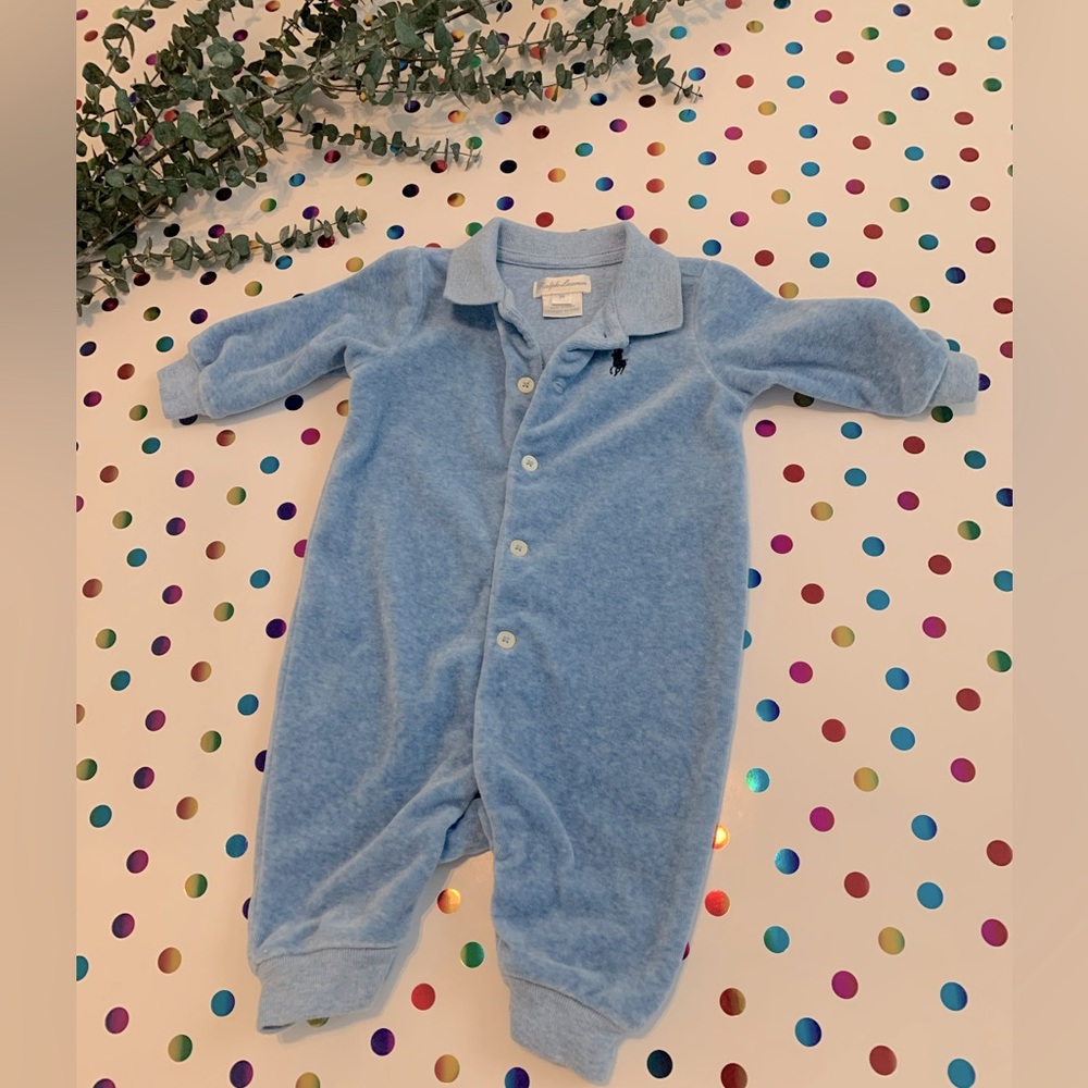 Ralph Lauren Velvet Coverall